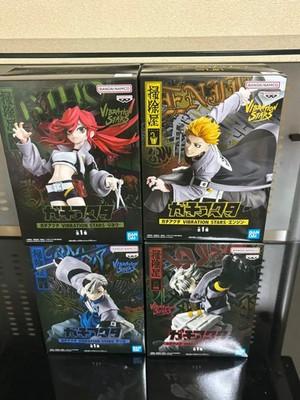 Gachiakuta Vibration Stars Rudo Zanka Riyo Enjin Figure Complete Set 4