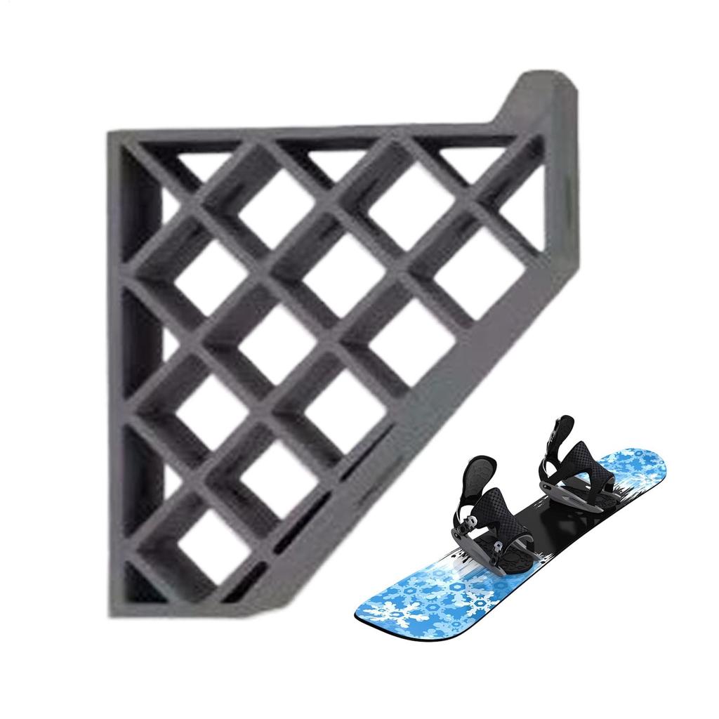 Skateboard Wall Mounted Storage Rack Single Board Snowboard Wall Mounted Bracket Space Saving Winter Equipment Storage Rack