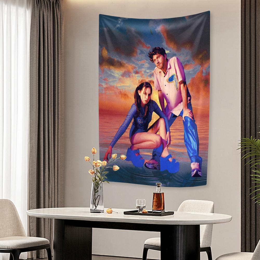 Alternative Pop Group Tapestry Magdalena Bays Album Cover Wall Hanging Home Decor Bedroom Dorm Background Concert Banner