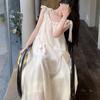 Women's French-Style Lace-Up Camisole Dress - Summer Beach Fairy Dress