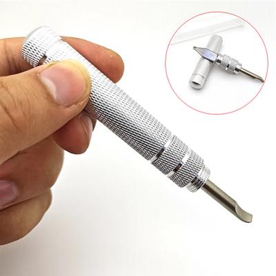 1PC Watch Back Case Opener Knife Clock Watch Battery Change Press Back Case Remover Pry Knife Metal Repair Tool