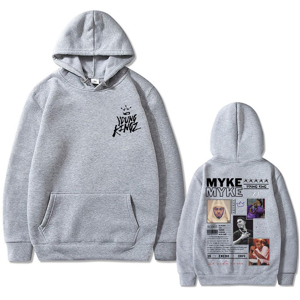 

Rapper Myke Towers LA PANTERA NEGRA Hoodie Men Women Hip Hop Casual Oversized Sweatshirt Men s Fashion Vintage Trend Streetwear 3XL