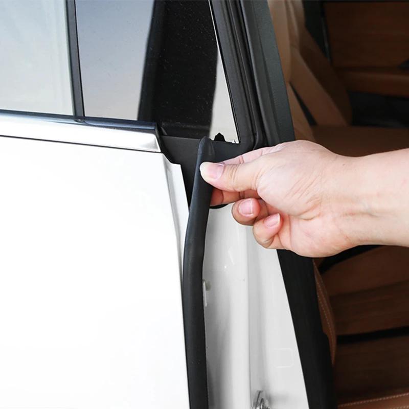 KodoLab For Mazda 6e For Mazda EZ-6 2024 2025 Modified Car Door Sealing Strip Waterproof B-pillar Sealing Strip Car Accessories