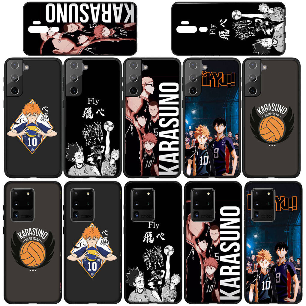 for Samsung Galaxy S25 S24 S23 S22 Ultra FE Plus A17 A37 A57 A56 A55 A06 A16 A15 A36 A26 A35 A05 A25 A54 A34 Case Hinata Shoyo Karasuno Haikyuu Cover