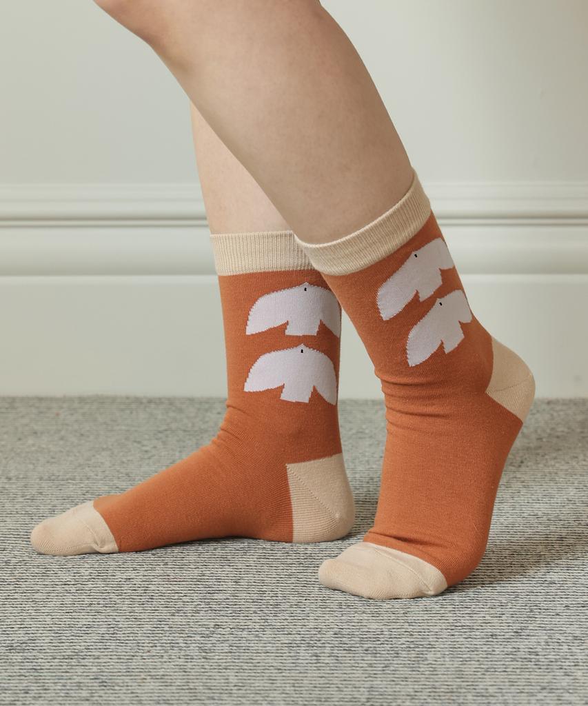 Ttunu Artist Matthias Larrain, Oiseaux Socks