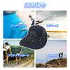Hat with 16 Hours of Continuous Fan Deep Perfect for Outdoor and Summer One Size Fits [PENIOR] Solar-powered Fan, 54-59cm Circumference, 3-speed