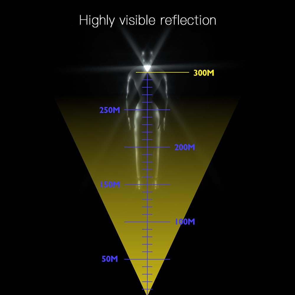 3 Pack Cycling Reflective Sign Bicycle Warning Triangle Reflector Night Triangle Reflective