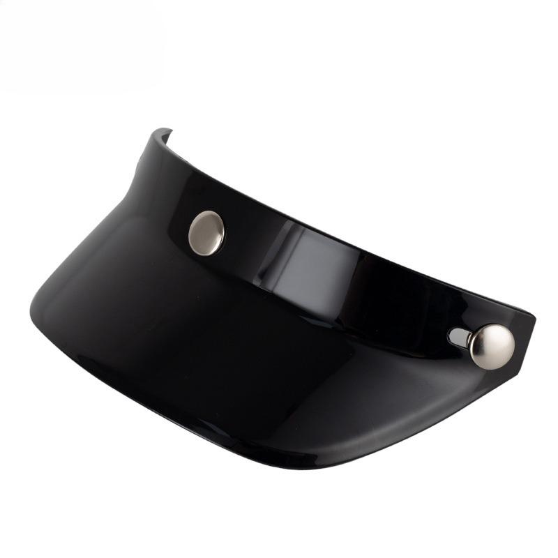 Universal Windproof Flip Wind Shield 3 Snap-Button Helmet Visor Motorcycles Accessories For Open Face Motorcycles Helmet