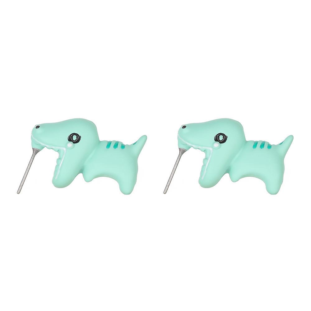 Alloy Earrings Animal Trendy Designs Featuring Dogs Sharks Dinos And More