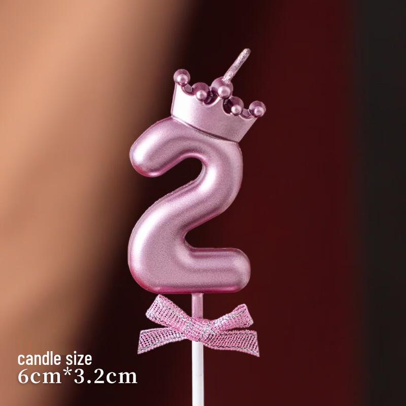 Ally Series Crown Bow Number Decoration