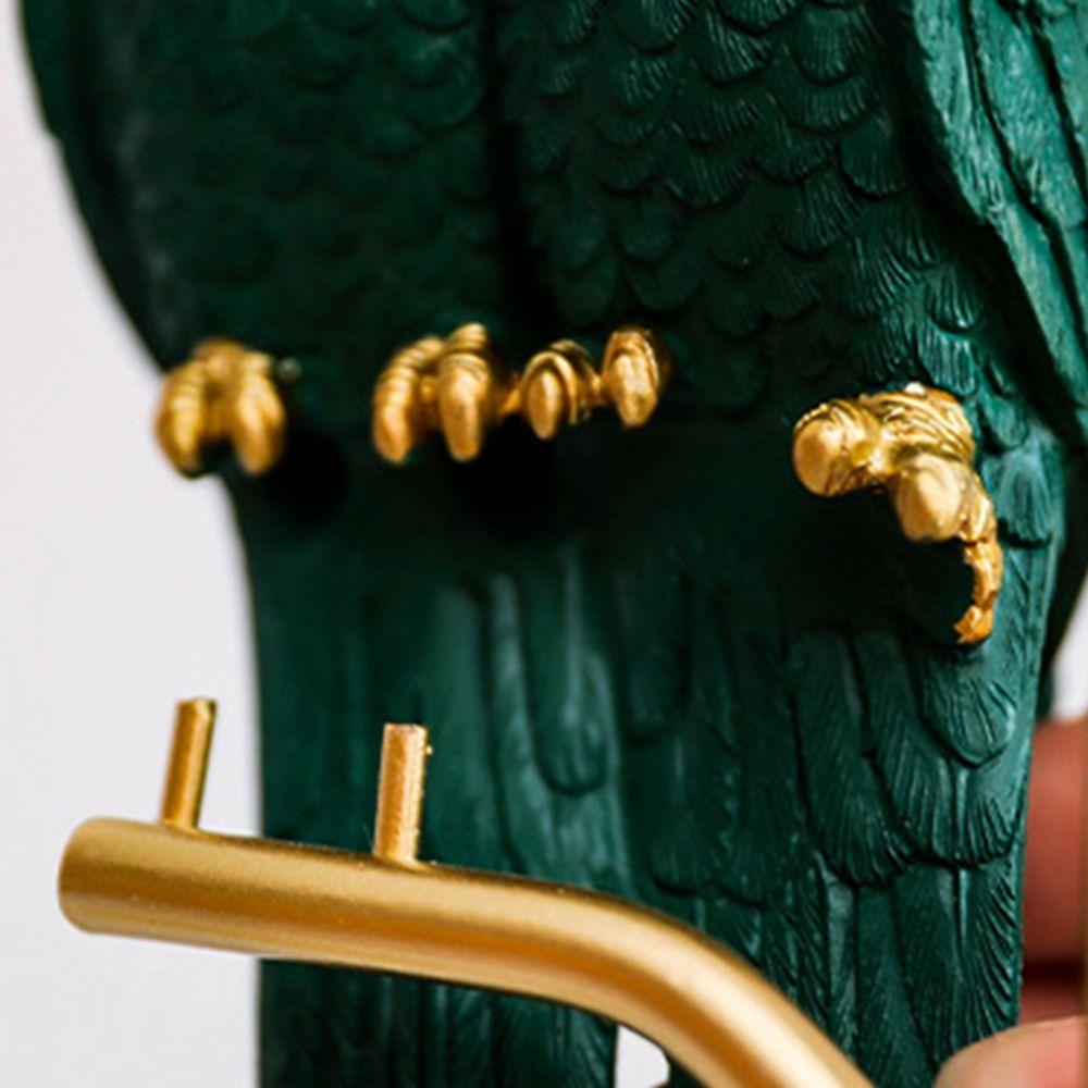 Dekoracja domu Ozdoby na stół Dekoracja biurka Posąg papugi Miniaturowe figurki Symulowane zwierzę