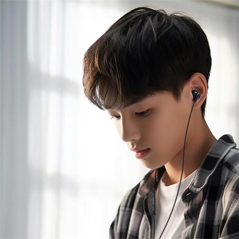 Originalt Lenovo TW16 Gaming Trådbundet Headset Subwoofer 9D Surroundljud Hifi-ljud Musikheadset Sport In-Line Semi-In-Ear Hörlurar