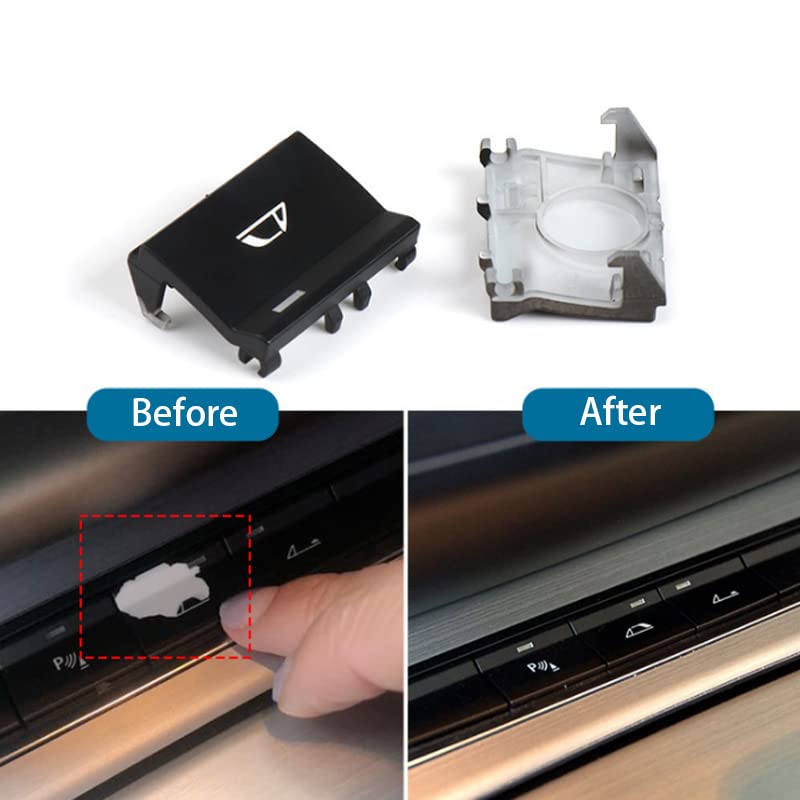 Parking Radar Sensor Switch Button Cover Multi-Function Button Convertible Switch Button for BMW Z4 E89 (Radar)