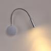 3W Flexibler Schlauch Wandleuchte LED Nachttisch Schlafzimmer Hotel Leseleuchte Einstellbares Licht