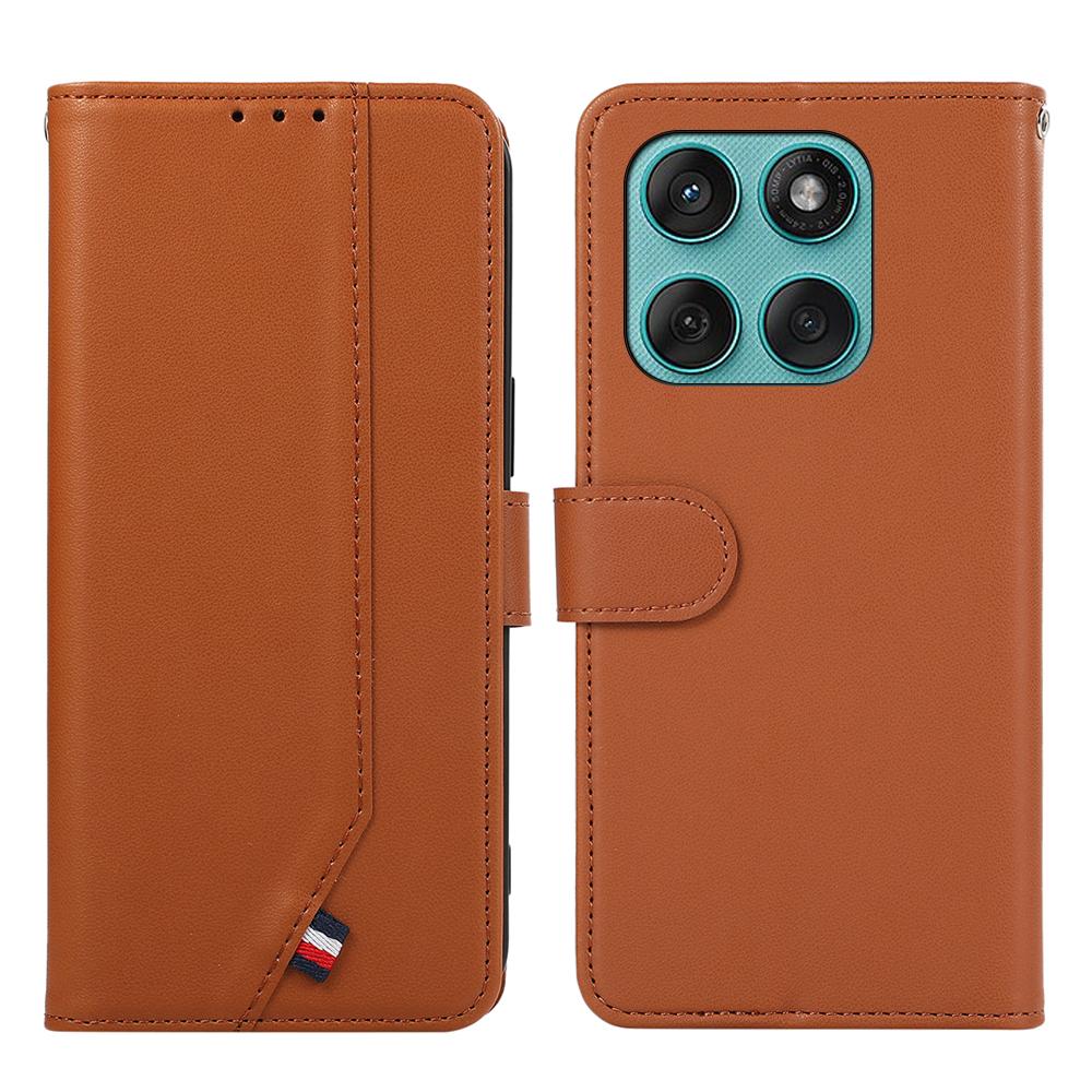 For Motorola Edge 60 5G/60 Fusion 5G Case RFID Blocking Flip Leather Phone Cover