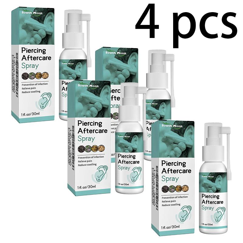 South Moon Ear Hole Care Spray Ear Hole Cleaning Anti Clogging Pain Relief Odor Removal Swelling Reduction Spray