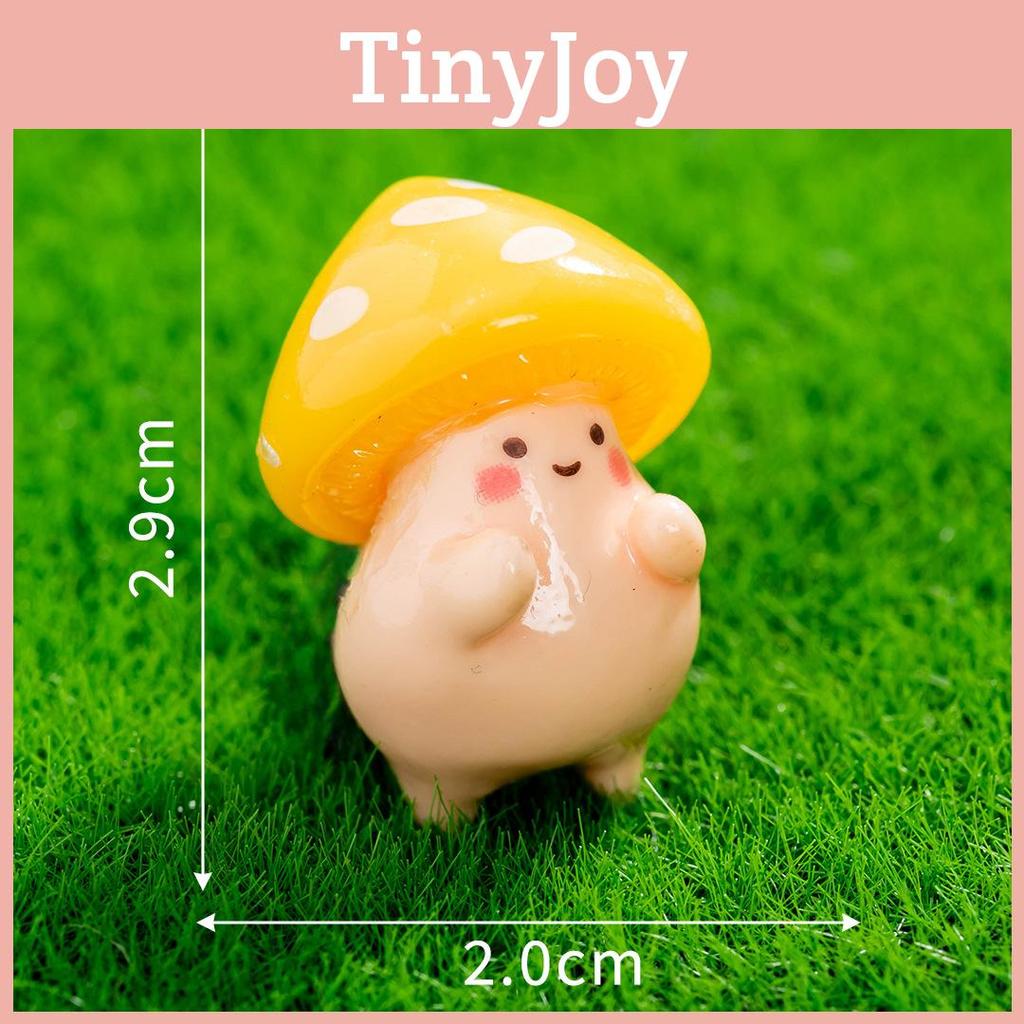 Mushroom Micro Landscape Elf Resin Ornaments For Desktop Creative Decoration