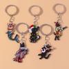 Creative Funny Cat Keychain Cartoon Animal Key Ring Pendant for Car Key Holder Women Girl Handbag Decor Charms DIY Jewelry Gifts