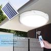 Solar Power Ceiling Pendant Light Remote Control Outdoor Indoor Lamp Waterproof For Garden Living Room Decor Lighting Tools