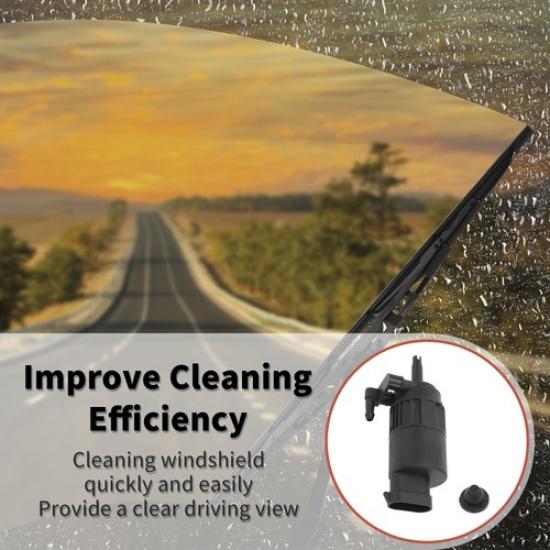 Windshield Washer Pump wGrommet Washer Fluid Pump for Renault No7700802336