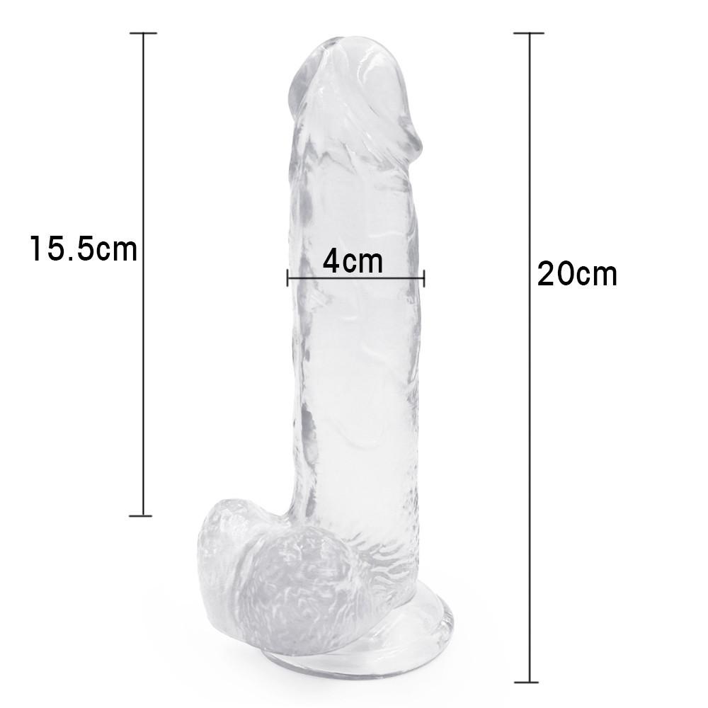 Transparent Dildo Anal Plug for Women Realistic Penis With Suction Cup Erotic Butt Plug Sex Toys Big Penis Dick Dildos Adult