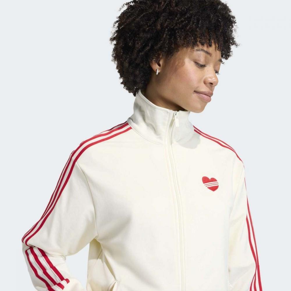 Adidas High Neck Zip Firebird Loose Tracktop Kq8075