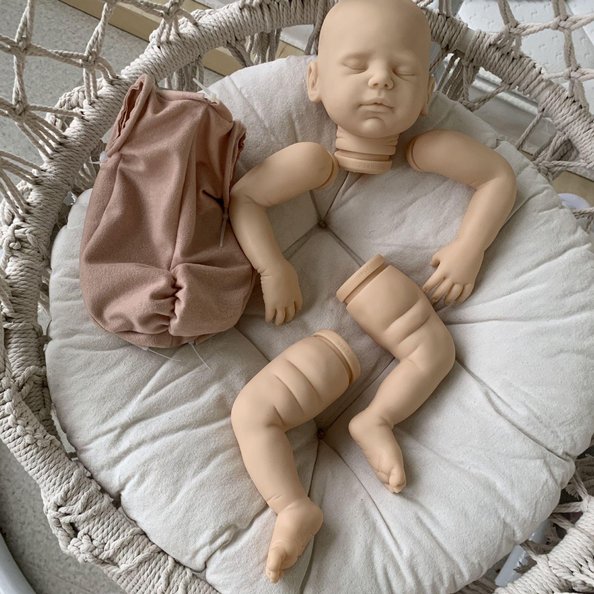 20-inch Viviana Reborn Doll Kit: Realistic Baby Mold DIY Set 20 inch