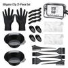 20-Piece Cross-Border Hair Dyeing Set: Bowl, Shawl, Brush, Comb & Tools