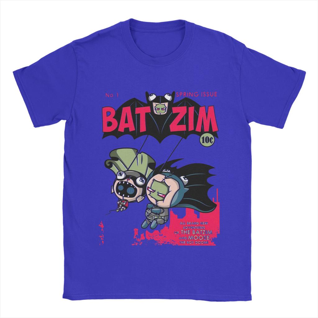 Streetwear T-Shirt Beach Invaders Zims Leisure T Shirts Pure Cotton Tee Shirt for Men Y2K Classic Custom DIY Short Sleeve Tees