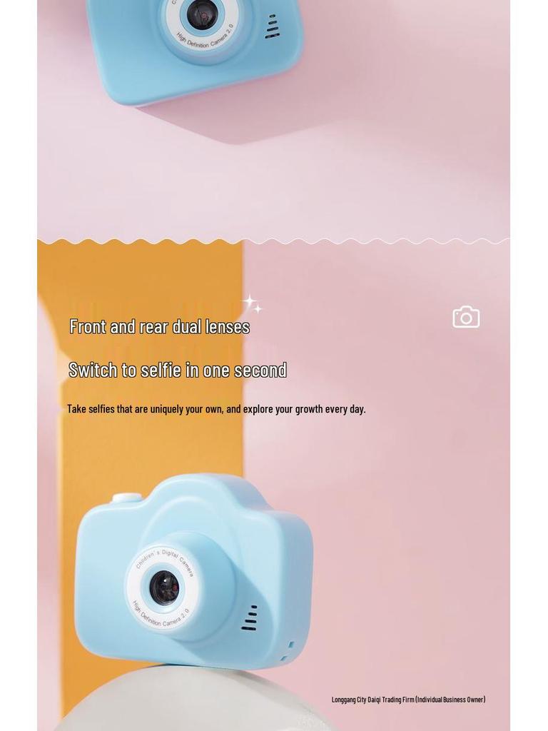 2025 Studentenfreundliche Digitalkamera: Fotos aufnehmen & hochladen für Mobiltelefone