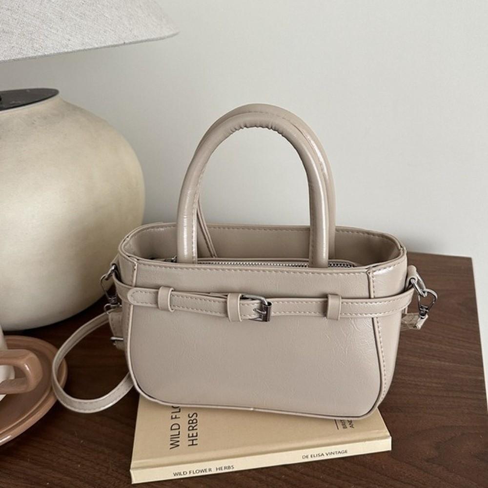 Small Size Small Square Bag PU Leather Shoulder Strap Crossbody Bag Casual Shoulder Bag For Girls