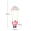 Electric Santa Claus Somersault Parachute Ornament with Music