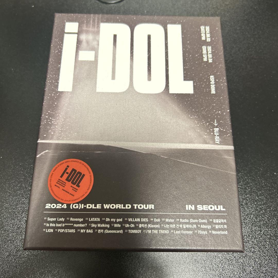 

[USED] (G)I-DLE Blu-ray WORLD TOUR i-DOL 2024