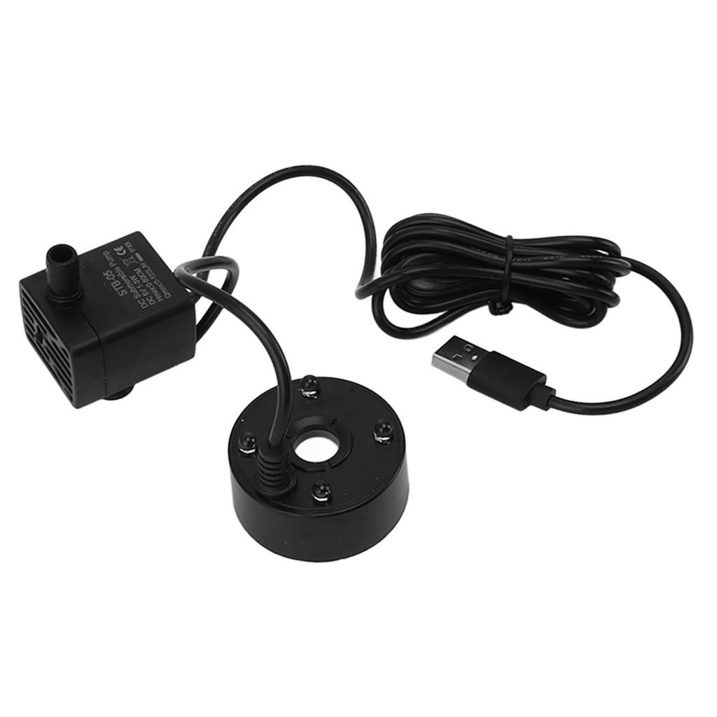 Mist Maker USB Fog Maker with Pump LED Colorful Lighting Fountain Atomizer Humidifier 5V Fog