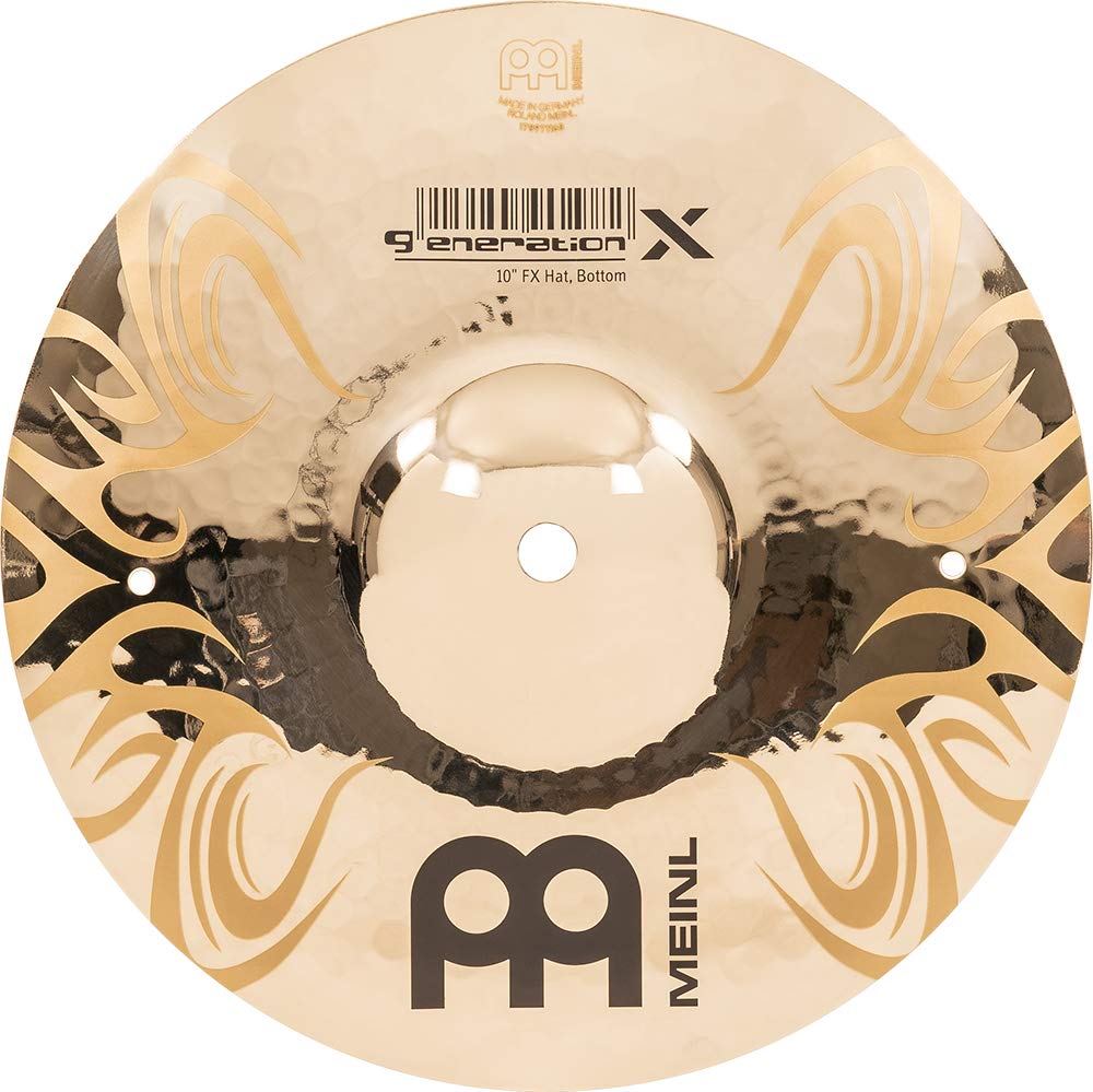 MEINL Generation X Series Cymbal FX Hat Pair Hi-Hat 10" GX-10FXH []