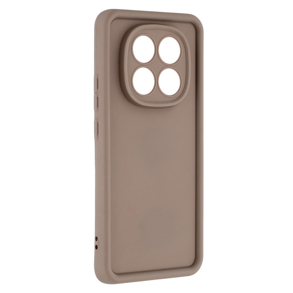 Pro Xiaomi Redmi Note 14 Pro+ 4G Pouzdro Drážkovaný design TPU Protiskluzový kryt na telefon
