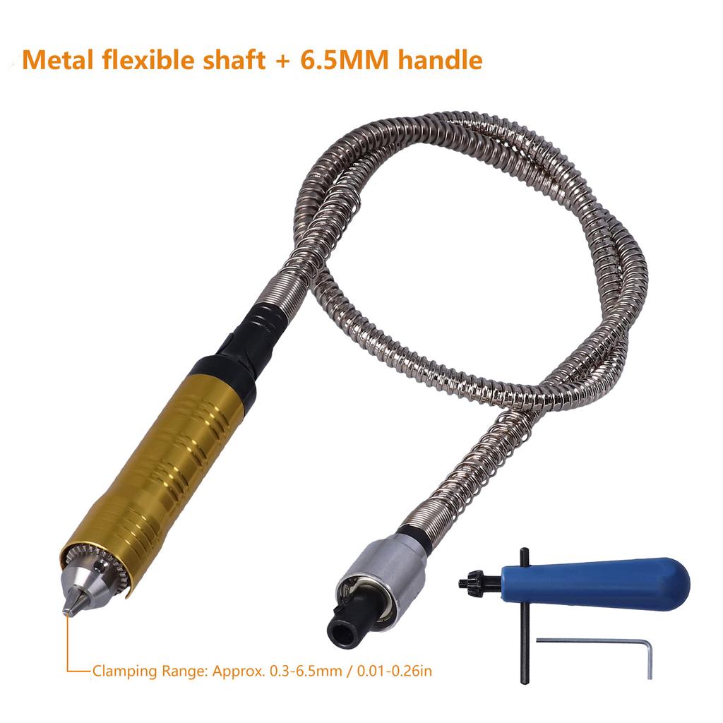 Grinder Flexible Shaft Extension Cable Chuck Handle Electric Polisher Adapter Accessories Electric Grinder Flexible Handle