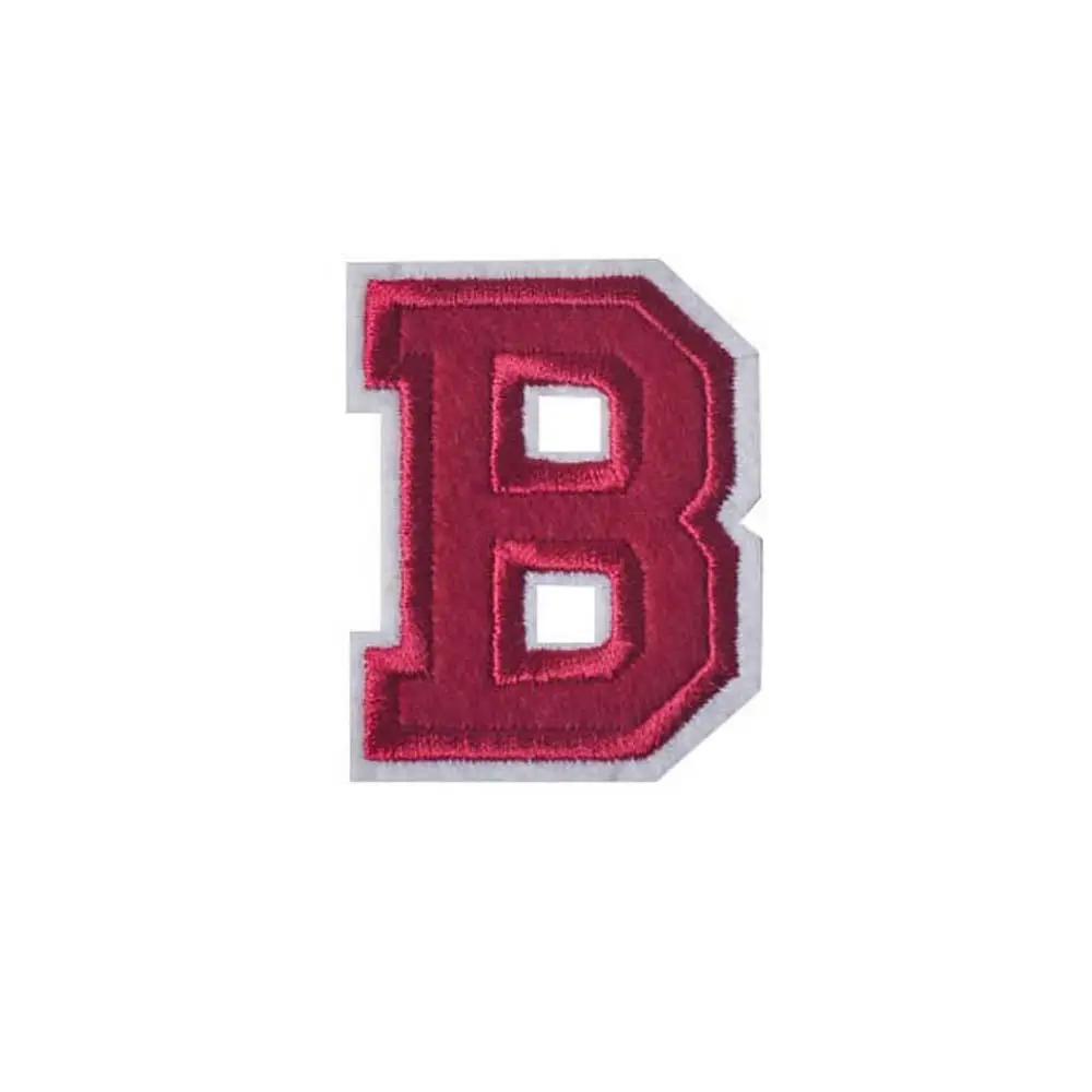 Sew on Crafts Decoration Apparel Iron-on A-Z Sewing Fabric English Alphabet Applique Patches Letter Patches Clothes Embroidery