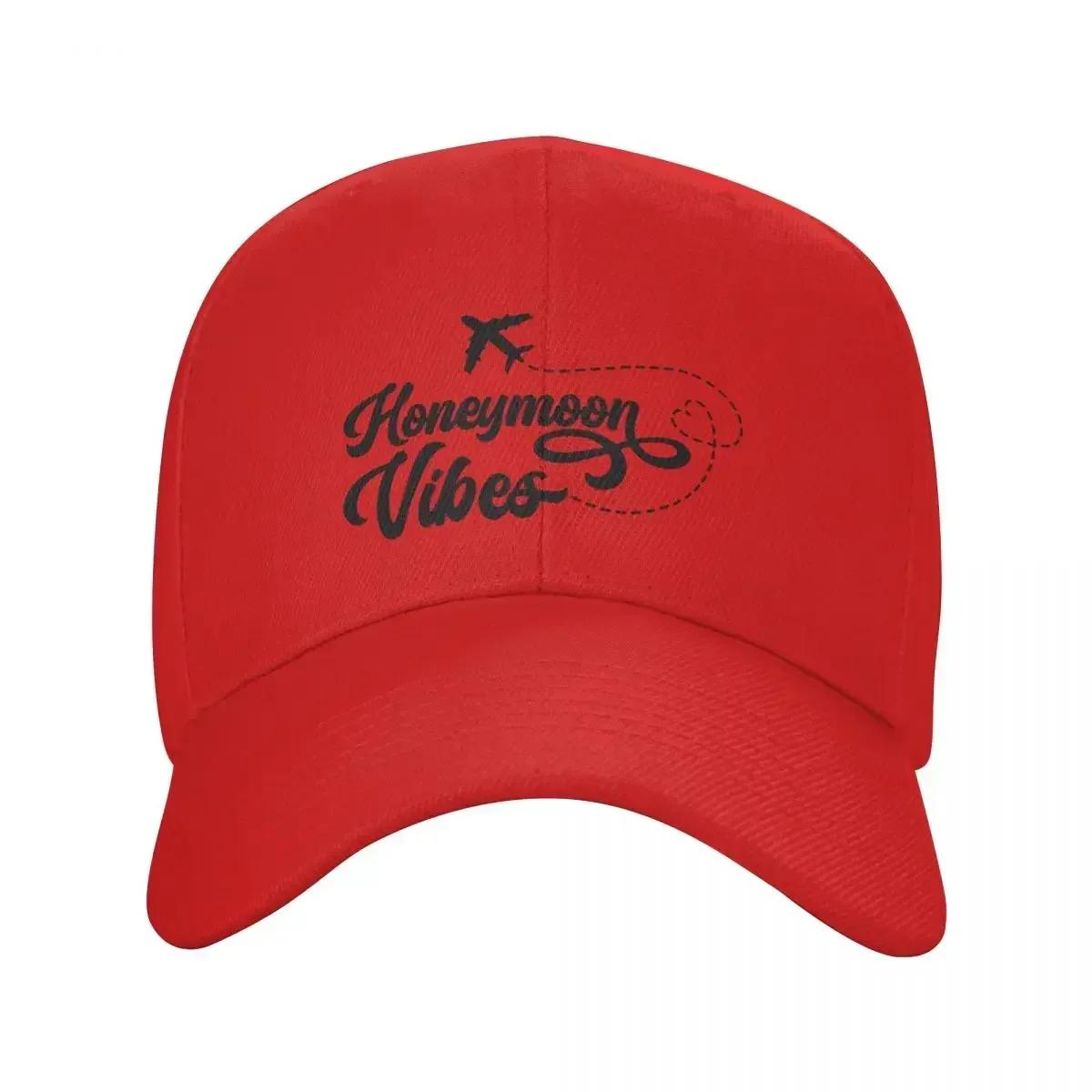 Honeymoon Vibes Baseball Cap Christmas Hat dad hat Streetwear Hat Beach Unisexs Tennis Womens