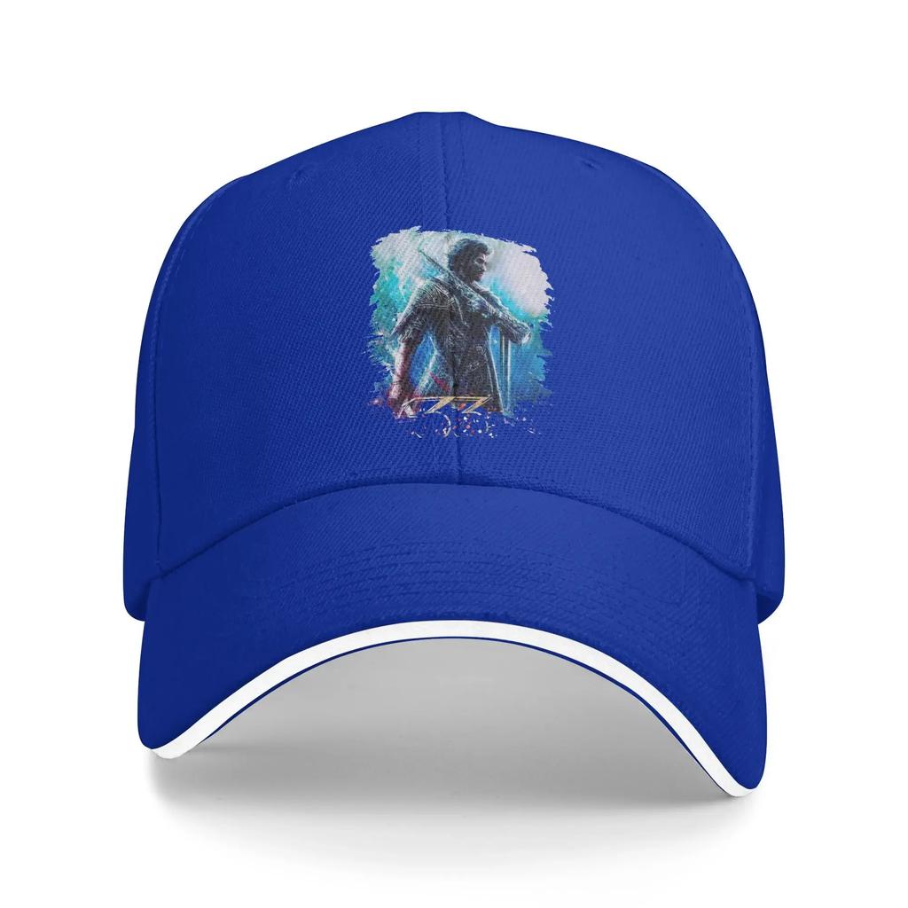 Hazbins Hotels Angel Dust Baseball Cap Distressed Denim Anime Headwear for Unisex Women Outdoor All Seasons Travel Adjustable Caps