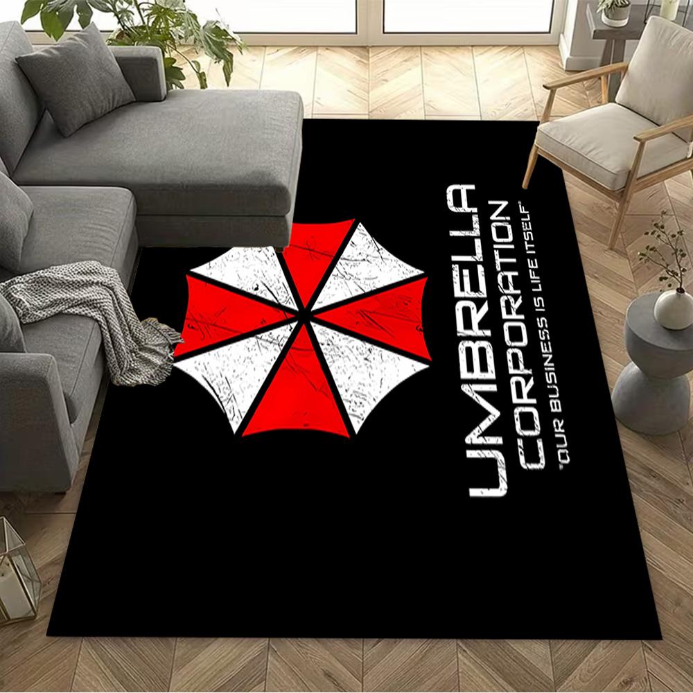 Umbrella Corp. Logo Carpet Design for Decorate room Dining Room Foyer Playrooms Antislip Carpet Office home decor Perfect Gift for Friends & Family