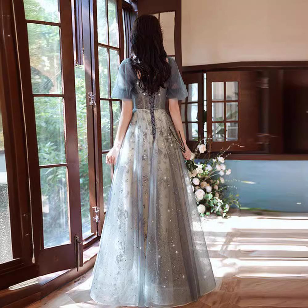 Banquet Evening Dress Dress Female 1011 New Elegant Fairy 18th Birthday Bar Mitzvah Host Chorus Dress