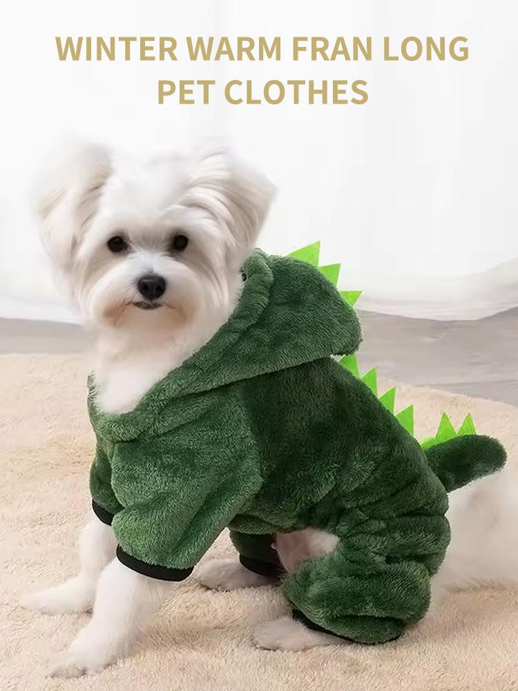 Small And Medium-Sized Dog, Dog, Cat, Pet Supplies, Clothing, Autumn And Winter Cotton Clothes, Transformation Clothes