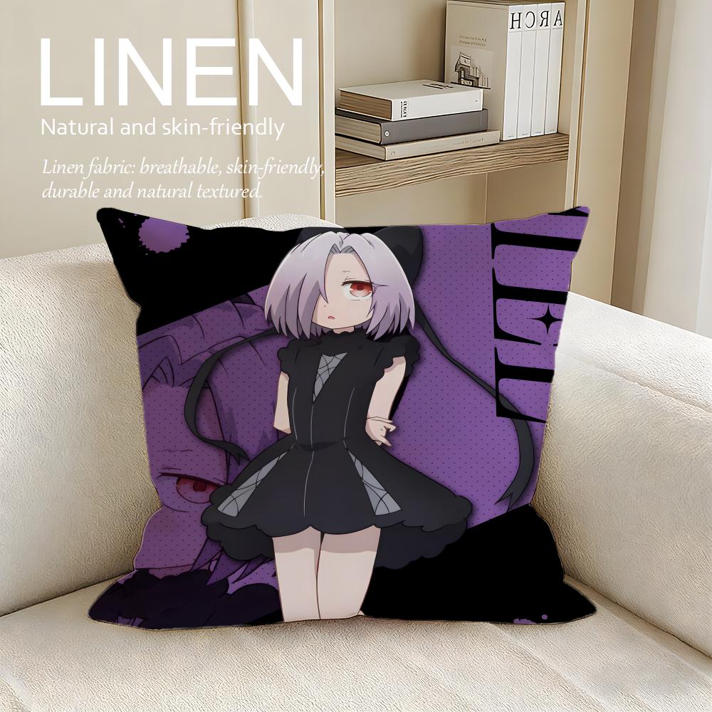 The Shy Hero and the Assassin Princesses Cushion Cover Pillowcase Set Pcs x x Breathable Washable Sofa Cushion Cover