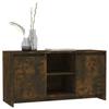 Vidaxl Szafka Pod Tv, Przydymiony Dąb, 102X37,5X52,5 Cm