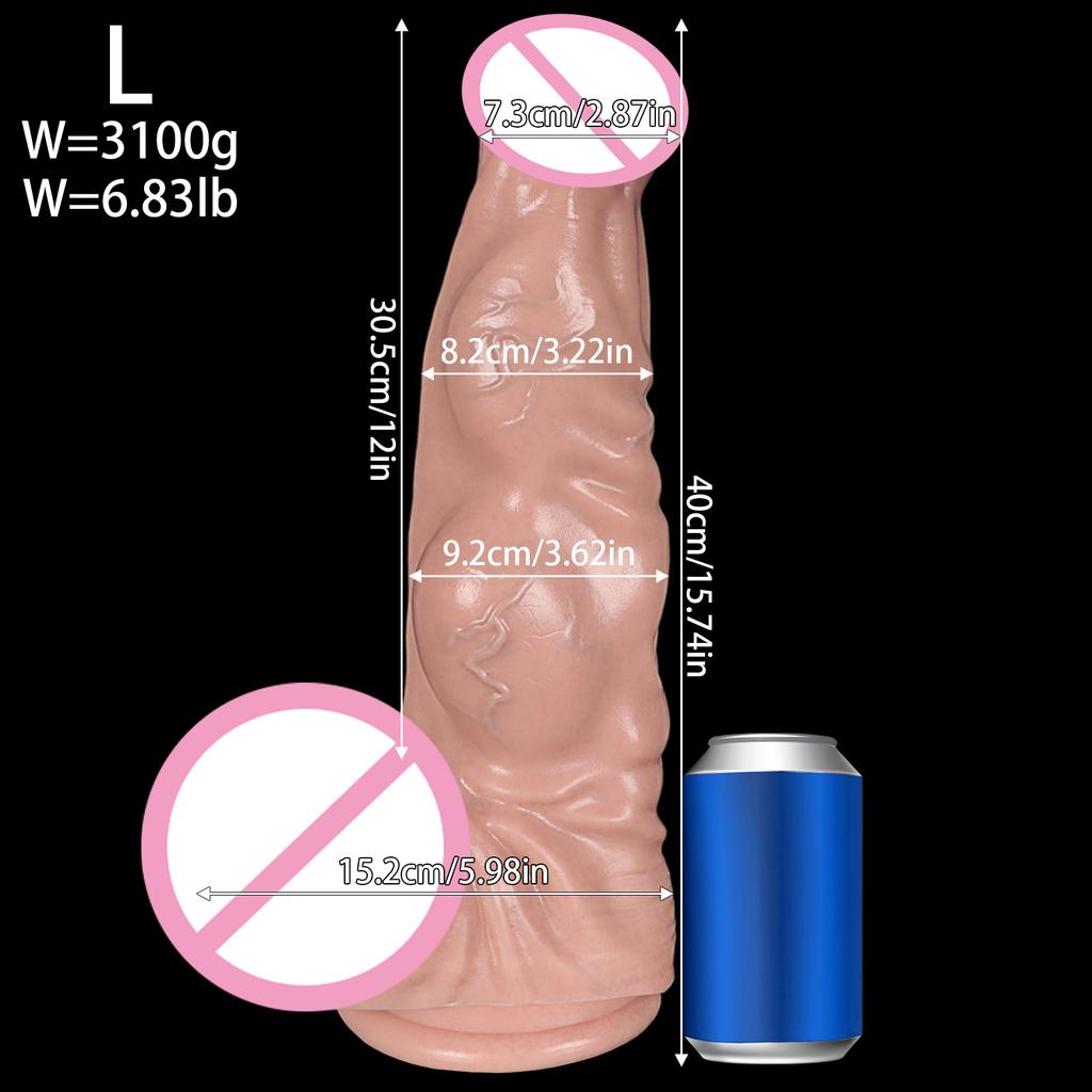 New Huge Dildo Silicone Thick Penis Big Suction Cup Cock Adult Toy Waterproof Sex Toy for Woman Vagina G Spot Clitoris Stimulation Masturbator Lesbian