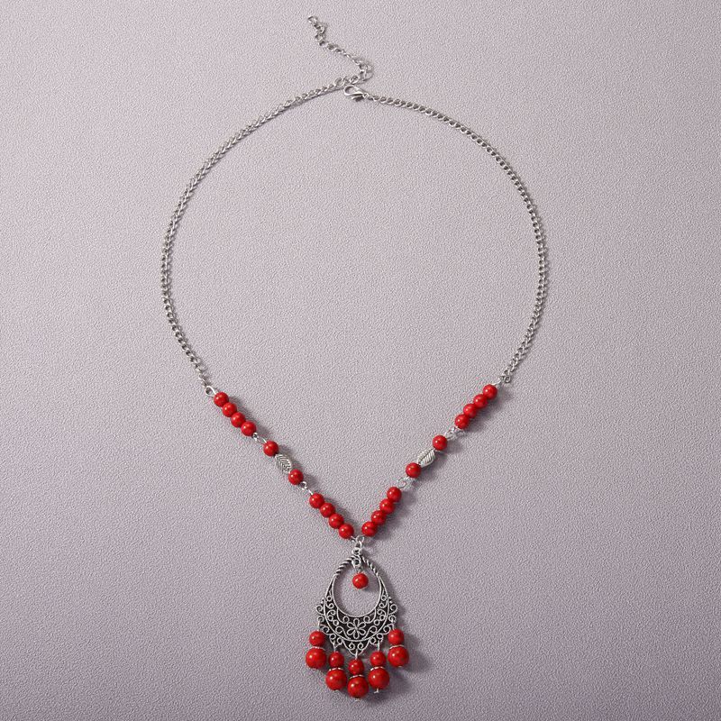 

Экзотический этнический головной убор Тибетский лобный бриллиант Лобная цепочка Серьги Тибетские аксессуары для волос Кисточка Украшение Женские аксессуары E818-Headwear Necklace Dual-use