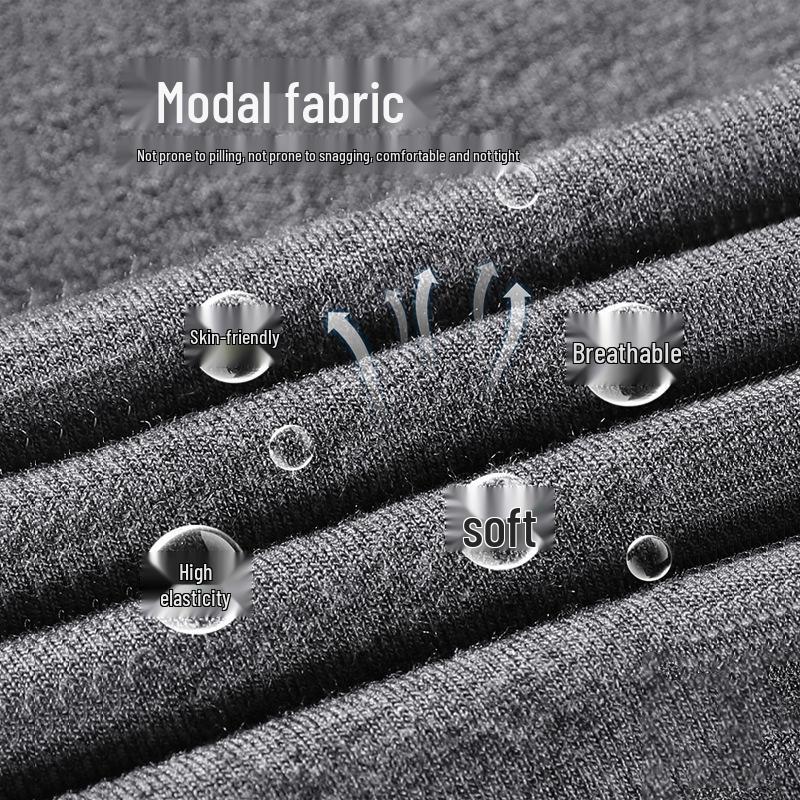 Women's High Waist Cotton Modal 7-Point Leggings for Spring/Summer - Plus Size, Thin and Breathable