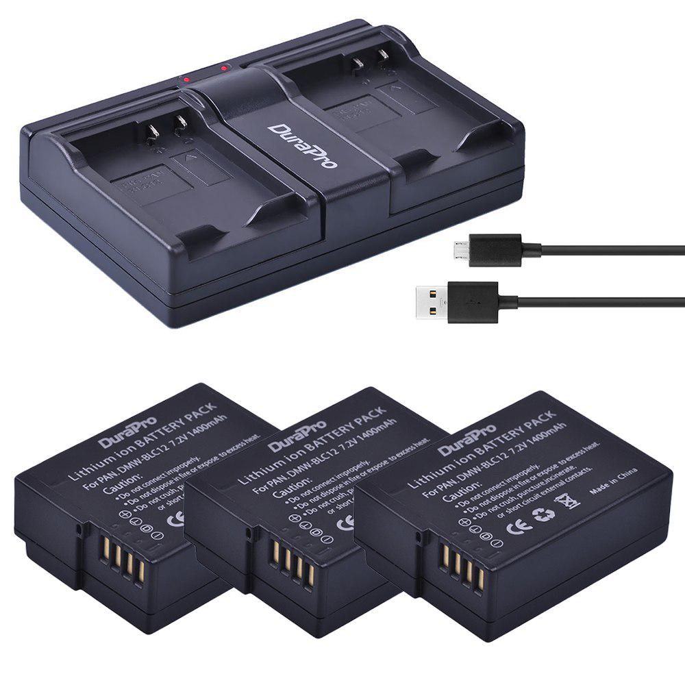Kastar Battery Slim Charger for Panasonic DMW-BLC12