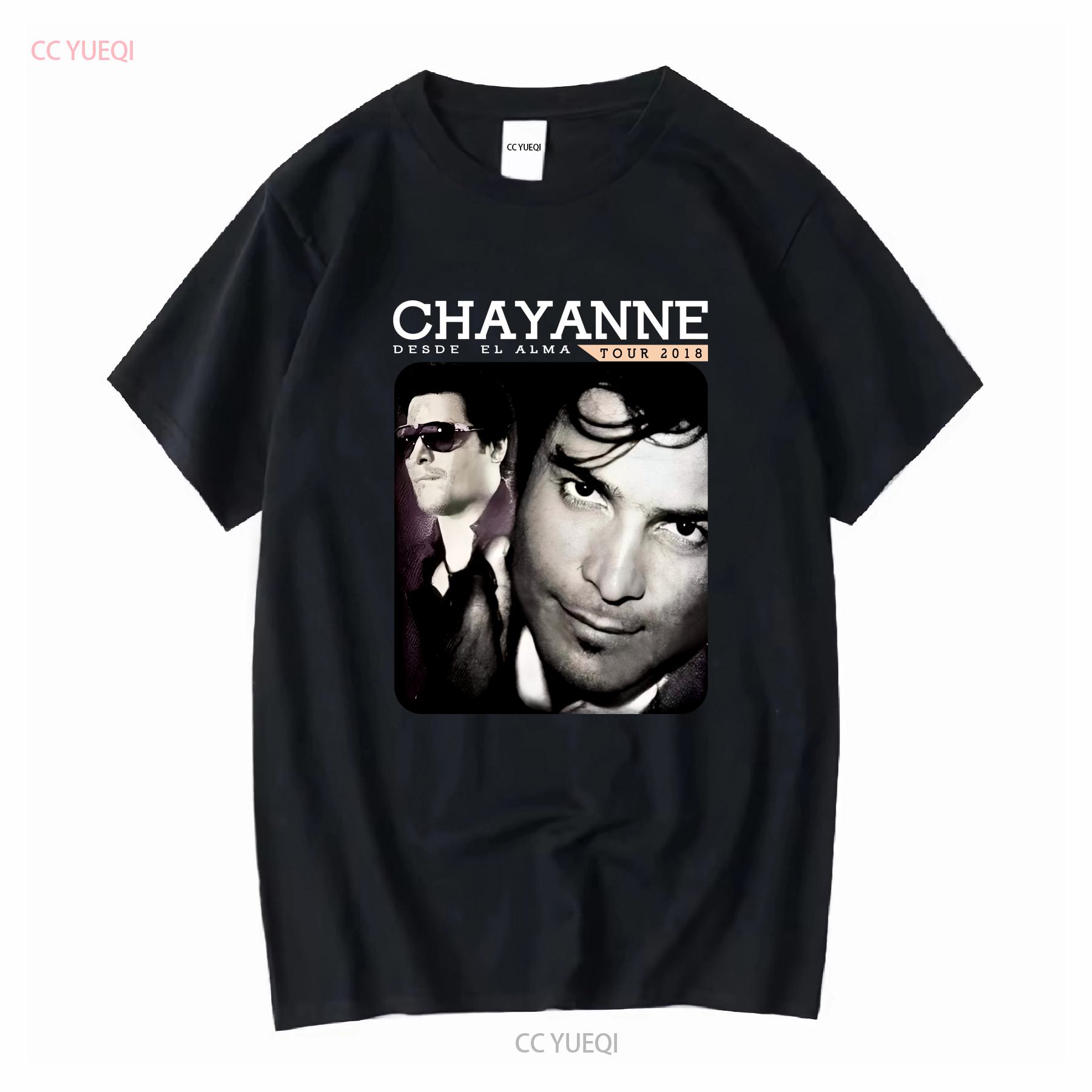 

Vtg Chayanne Singer Tour Concert Cotton Black S 5XL T Shirt AA1182 vintage Washed graphic Comfortable Slightly Stylish Soft 4XL